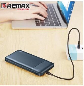 Picture of REMAX RPP-96 2 USB 10,000MAH LANGO SERIES POWER BANK 2.1A 5V - Black