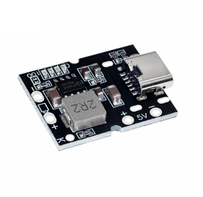 Picture of Power Bank Circuit Module Type-C USB 5V 2A Boost Converter Step-Up Power Module - Black