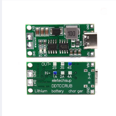Picture of Multi-Cell 2S 3S 4S Type-C To 8.4V 12.6V 16.8V Step-Up Boost LiPo Polymer Li-Ion Charger 7.4V 11.1V 14.8V 18650 Lithium Battery