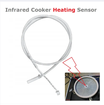 Picture of Infrared Cooker Thermal Heating Sensor with wire Cooktop Replacement Parts - White