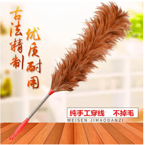 Picture of Chicken Feather Duster - Red