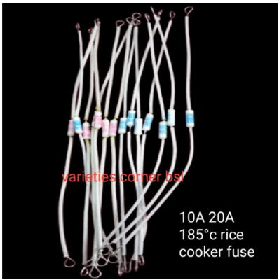 Picture of rice cooker thermal fuse 10A 5 pis good quality - White