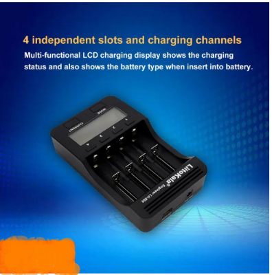 Picture of Liitokala Lii - 500 4 - Slot LCD Smart Universal Charger - Ideal for 18650 and 26650 Batteries - Durable & efiicient