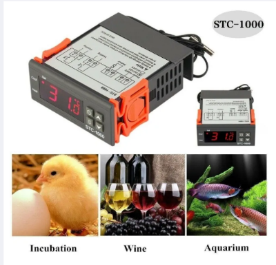 Picture of 1pcs STC 1000 LED Digital Thermostat for Incubator Temperature Controller Thermoregulator Relay 12V 24V 220V - 100 gm