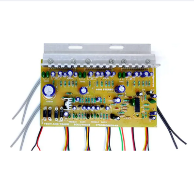 Picture of 4440 Triple IC Based DIY Home Theater 2.1 Audio Amplifier Circuit Board Bare Circuit KIT