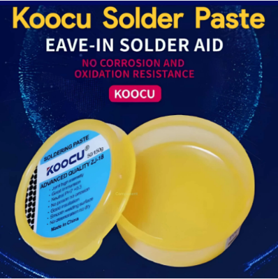 Picture of Koocu ZJ-18 Advanced Soldering Paste Smooth Welding Solder Flux - Gold