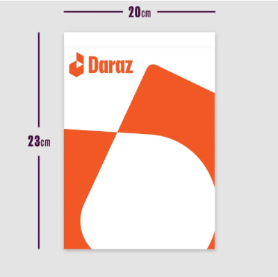 Picture of Daraz Packaging Material - Small Poly (Bundle of 500 pcs) Cellophane (23cmX20cm) - White