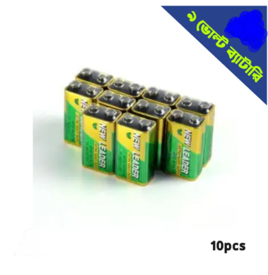 Picture of New Leader Battery 9V - 10 Pcs - Green