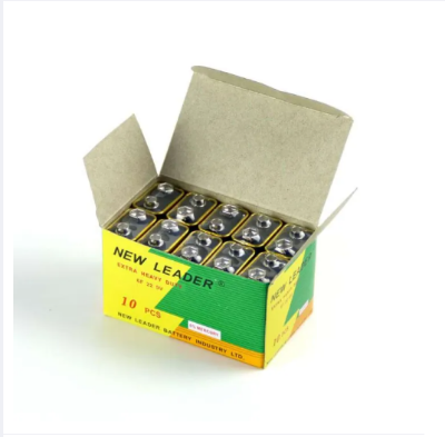 Picture of New Leader Battery 9V - 10 Pcs - Green