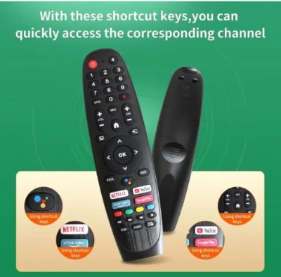 Picture of Walton Smart Android led Tv Remote - Black