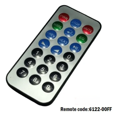 Picture of Universal IR Remote Controller for Car Audio MP3 MP4 MP5 - Multicolor