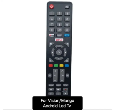 Picture of Tv Remote Control For Vision Android Led Tv - Black