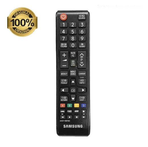 Picture of Orignal Samsung Tv Remote Control Vietnam - Control Samsung Tv Effortlessly Orignal Remote Control - Black