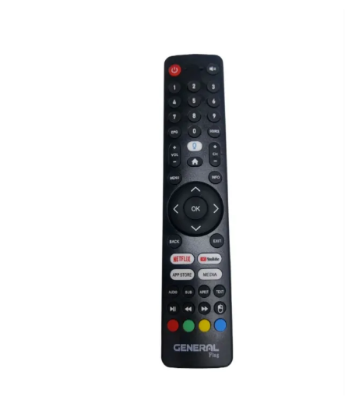 Picture of General Flag Android Tv Remote Control without Voice - Black