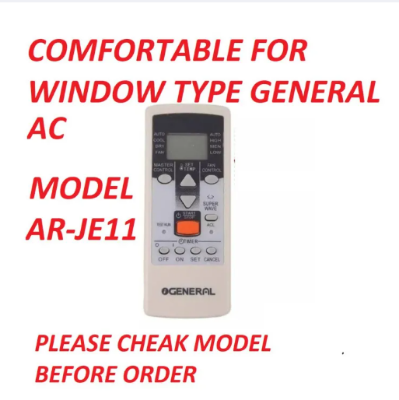 Picture of General window type Ac Remote model AR-JE11