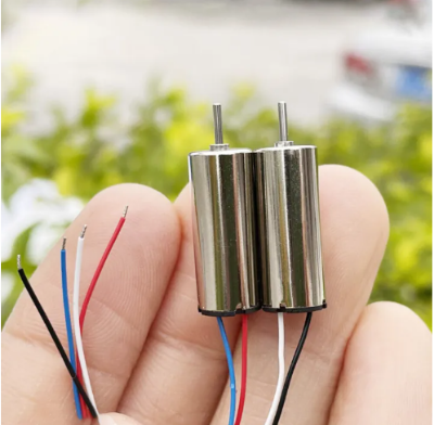 Picture of 820 Motor 820 45500RPM DC 3.7V 8x20mm Magnetic Micro Motor For Mini Fans High Speed 2 pcs