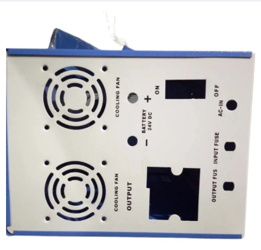 Picture of Metal Body IPS BOX 2000VA Size:14x12x9 Inch IPS Casing Box IPS Cover Box Metal Sheet IPS Box Cover IPS Inverter Casing Box IPS Inverter Circuit Box For Home House Hold Industrial Business - Blue