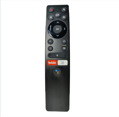 Picture of Tv Remote Control For Singer Android Led Tv With Voice Recommend. - Black