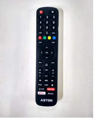 Picture of Aston China Led Tv Smart Remote Control - Black