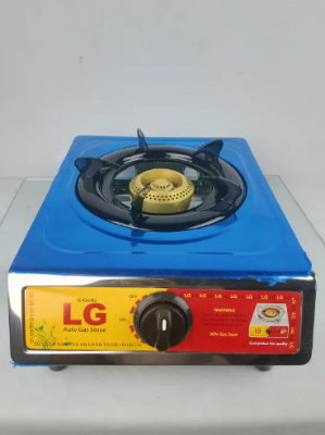 Picture of LG BF Burner Auto Single Gas Stove. Model lgSS-203 with (Blak JIK)
