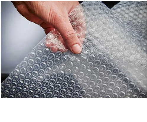 Picture of Bubble Wrap 30 Meter | Packaging Material | Single Side Bubble 3mm Bubble Size | Width 41 Inch Premium Quality - White