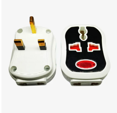 Picture of 3 Pin Multi Socket Plug Adapter - 13AMP - Multicolor