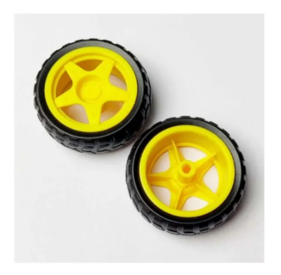 Picture of 1PCS-Smart Car Robot Plastic Tire Wheel