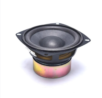 Picture of 4 Inch Woofer Audio Speaker 8 Ohm 30W Rubber Side Subwoofer Loudspeaker DIY Home Theater Sound Speaker Units - Black