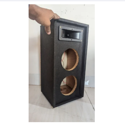 Picture of 6inch Duel Cutting Speaker Cabinet for Diy Sound System Making - Black