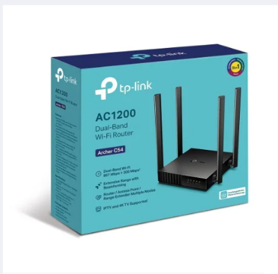 Picture of TP-Link Archer C54 AC1200 Dual Band Wi-Fi Router - Black