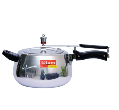 Picture of Kiam Queen Pressure Cooker 5.5 Ltr IB (induction bottom) (oval shape) - Silver