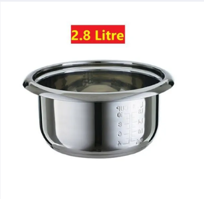 Picture of Rice Cooker Stainless Steel Inner Pot 2.8 Liter - Cook Perfect Rice Stainless Steel Inner Pot Rice Cooker (2.8 Liters)