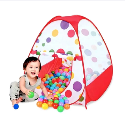 Picture of Tent Play House Toy With 50 Ball Set for Kids- Multicolor - Multicolor