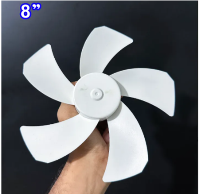 Picture of 8 Inch BLDC Brushless Fan Motor – 9V/12V Fan Core with 5 Blades | High Air Flow