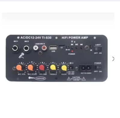 Picture of TI-S30 multi-function speaker motherboard 12V24V car subwoofer amplifier board 220V home karaoke amplifier board