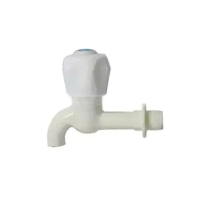 Picture of ABS Plastic Water Tap For Bathroom Fitting - White
