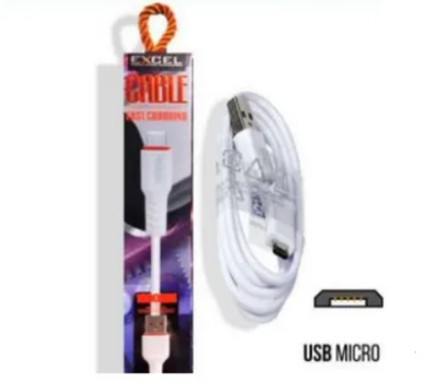 Picture of Excel Fast Data transfer cable, 2.4A Fast Charging USB cable, QC and PD charging adapter supported Micro USB, Type-ios,Typ-C