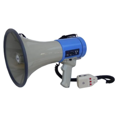 Picture of Hand Mike - Megaphone ER-66 USB Model Emergency Hand Mike for good Quality & loudspeaker Audio USB Series speaker - Multicolor