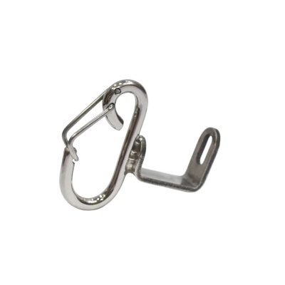 Picture of Motorcycle SS Spring Bag Hook for Honda Livo & Shine SP Heavy Product with Pure Stainless Steel Materials