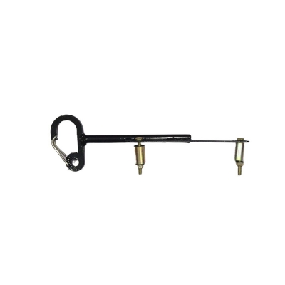Picture of Motorcycle CNC (Machine Cutting) Spring Bag Hook for Apache RTR 4V Heavy Product with Pure MS Steel Materials