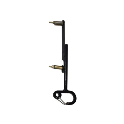 Picture of Motorcycle CNC (Machine Cutting) Spring Bag Hook for Apache RTR 4V Heavy Product with Pure MS Steel Materials