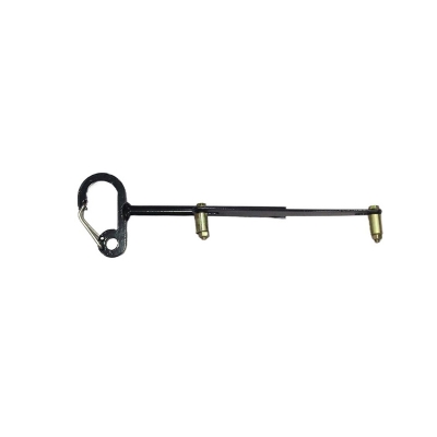Picture of Motorcycle CNC (Machine Cutting) Spring Bag Hook for Pulsar N160 & N250 Heavy Product with Pure MS Steel Materials
