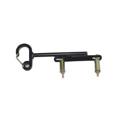 Picture of Motorcycle CNC (Machine Cutting) Spring Bag Hook for Yamaha FZS V3 (BS4 Engine) Heavy Product with Pure MS Steel Materials