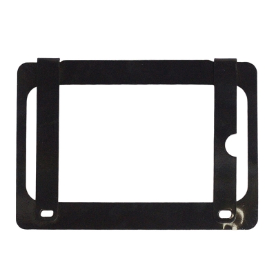 Picture of Yamaha  All bike Stainless Steel Number plate / License plate Frame or Holder With Laser Marking Bike Name color Family-Black