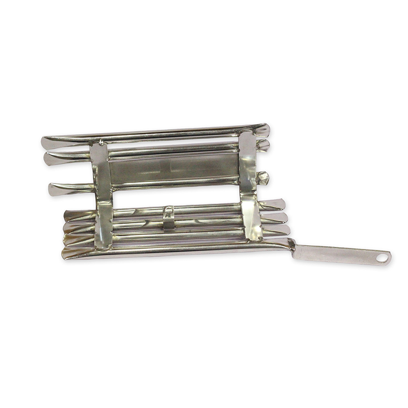Picture of Silencer cover or silencer protector Ms steel SS box khacha With laser print bike name Khacha Pulsar 150  SD