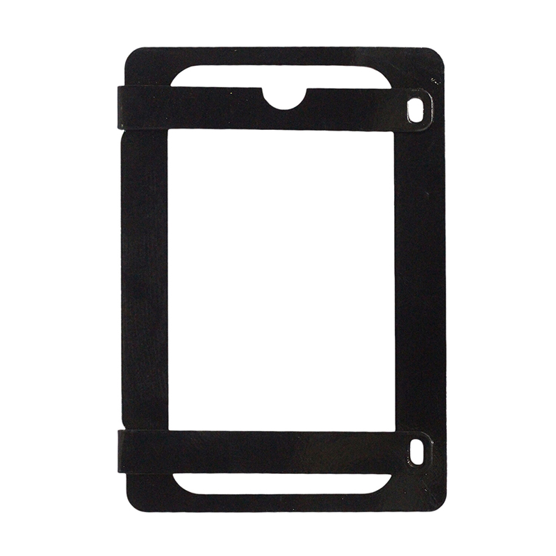 Picture of Yamaha   FZS V1, V2, V3  bike Stainless Steel Number plate / License plate Frame or Holder With Laser Marking Bike Name color Family-Black