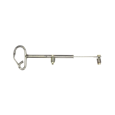 Picture of Motorcycle SS Spring Bag Hook for Pulsar N160 & N250 Heavy Product with Pure Stainless Steel Materials