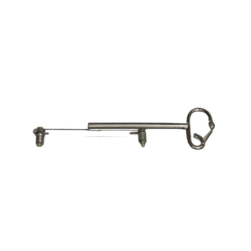 Picture of Motorcycle SS Spring Bag Hook for Pulsar N160 & N250 Heavy Product with Pure Stainless Steel Materials