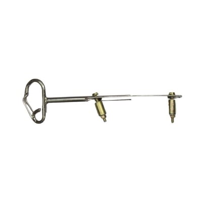 Picture of Motorcycle SS Spring Bag Hook for Yamaha R15 V3 & MT15 V2 Heavy Product with Pure Stainless Steel Materials
