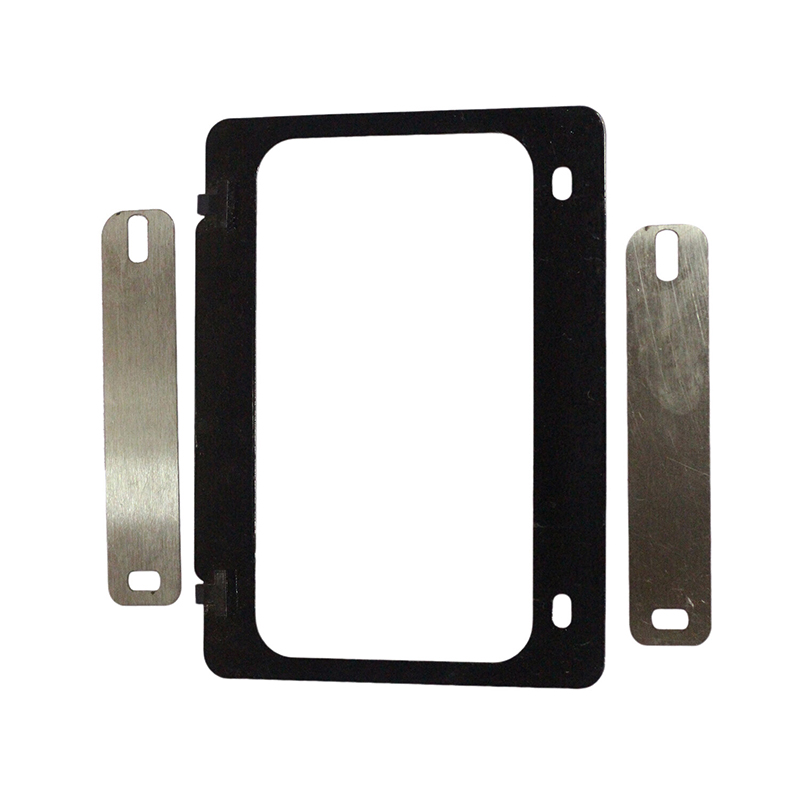 Picture of Name Plate Hero  Hunk  bike Stainless Steel Number plate / License plate Frame or Holder With Laser Marking Bike Name color Family-Black